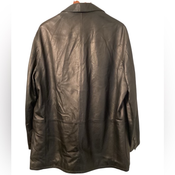 Oxxford Clothes ULTRA Soft Leather Jacket **RARE** Made in Italy XL 44 US - Picture 2 of 9